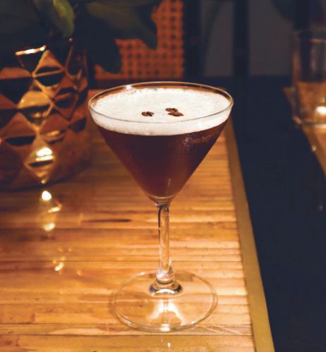 Le Colonial’s rendition of an espresso martini is, simply put, to die for. PHOTO BY: MARY KATHRYN WELLS