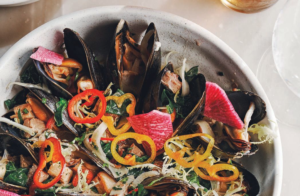 PEI mussels from Rowdy Tiger PHOTO: BY ANDREW THOMAS LEE