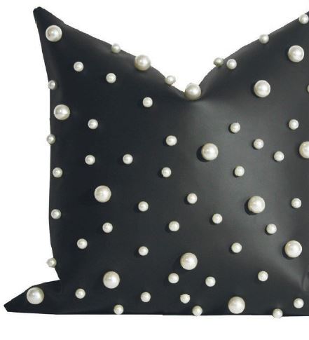 Black pearl pillow PHOTO COURTESY OF BRAND