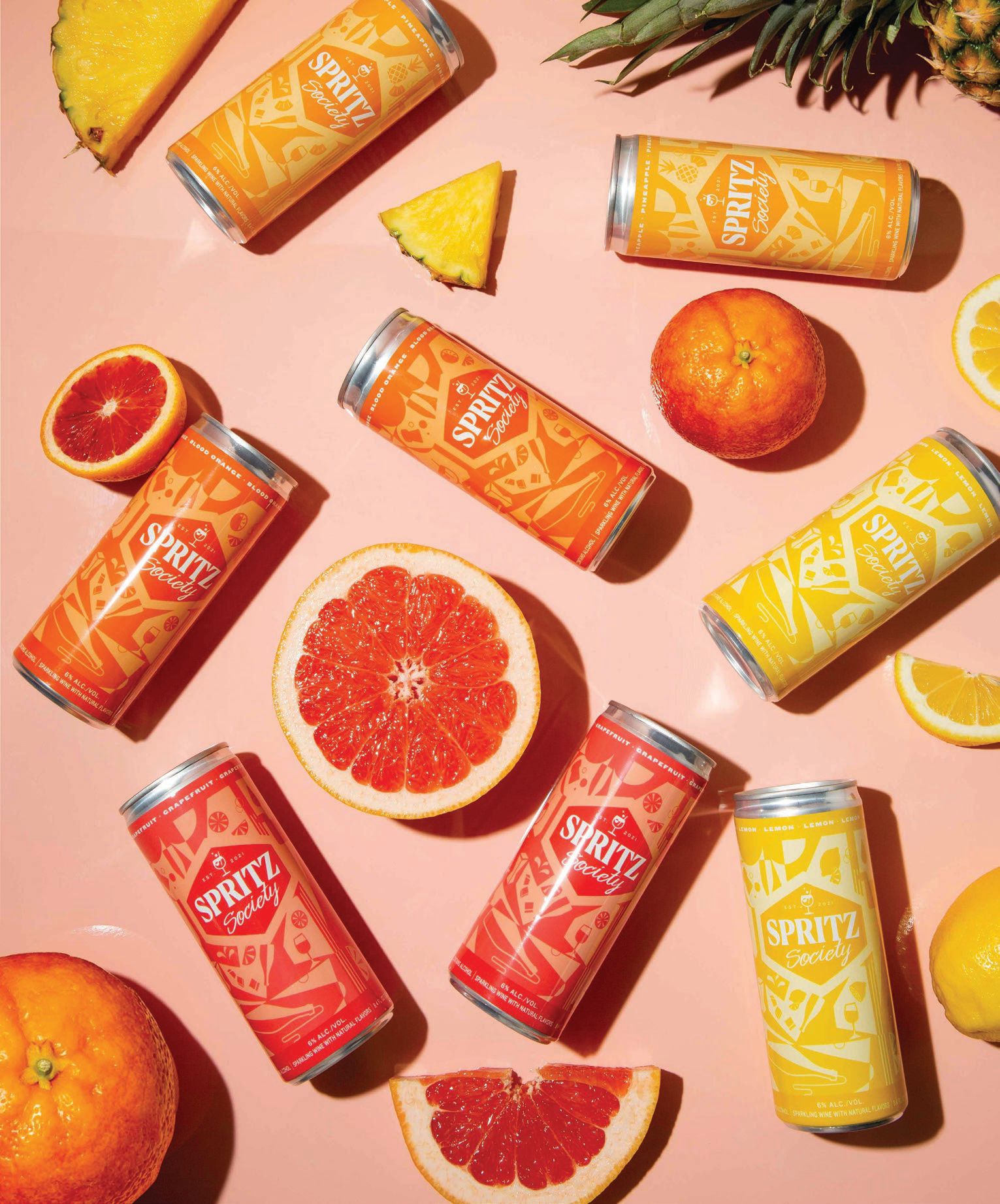 Get Peach Spritz Society and all other Spritz Society flavors at your local Total Wine in the metro Atlanta area. LIFESTYLE PHOTOS BY NAKA STUDIOS; CAN PHOTO COURTESY OF SPRITZ SOCIETY