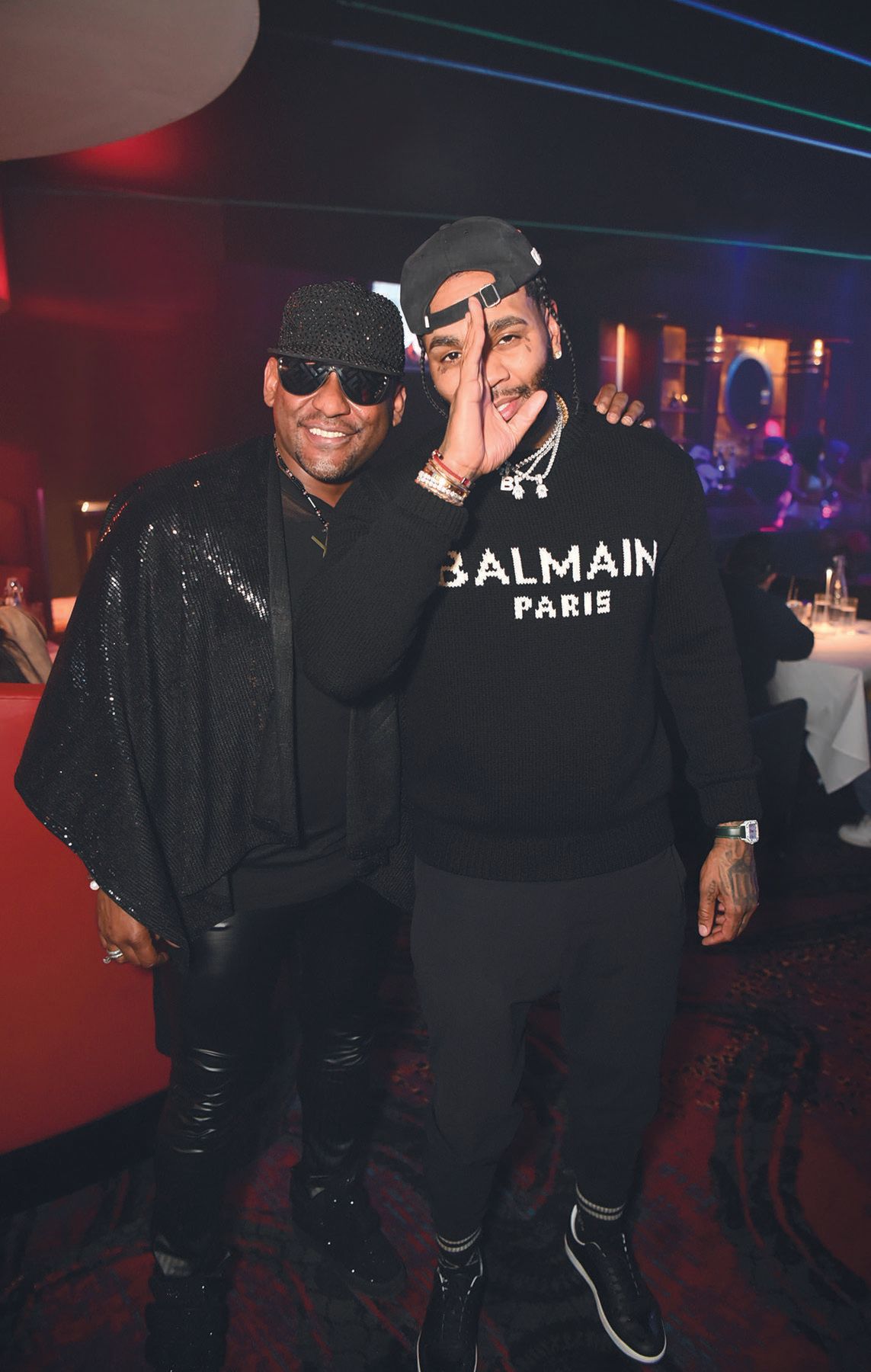 The Cheetah marketing director Al Anderson and recording artist Kevin Gates PHOTO COURTESY OF THE CHEETAH